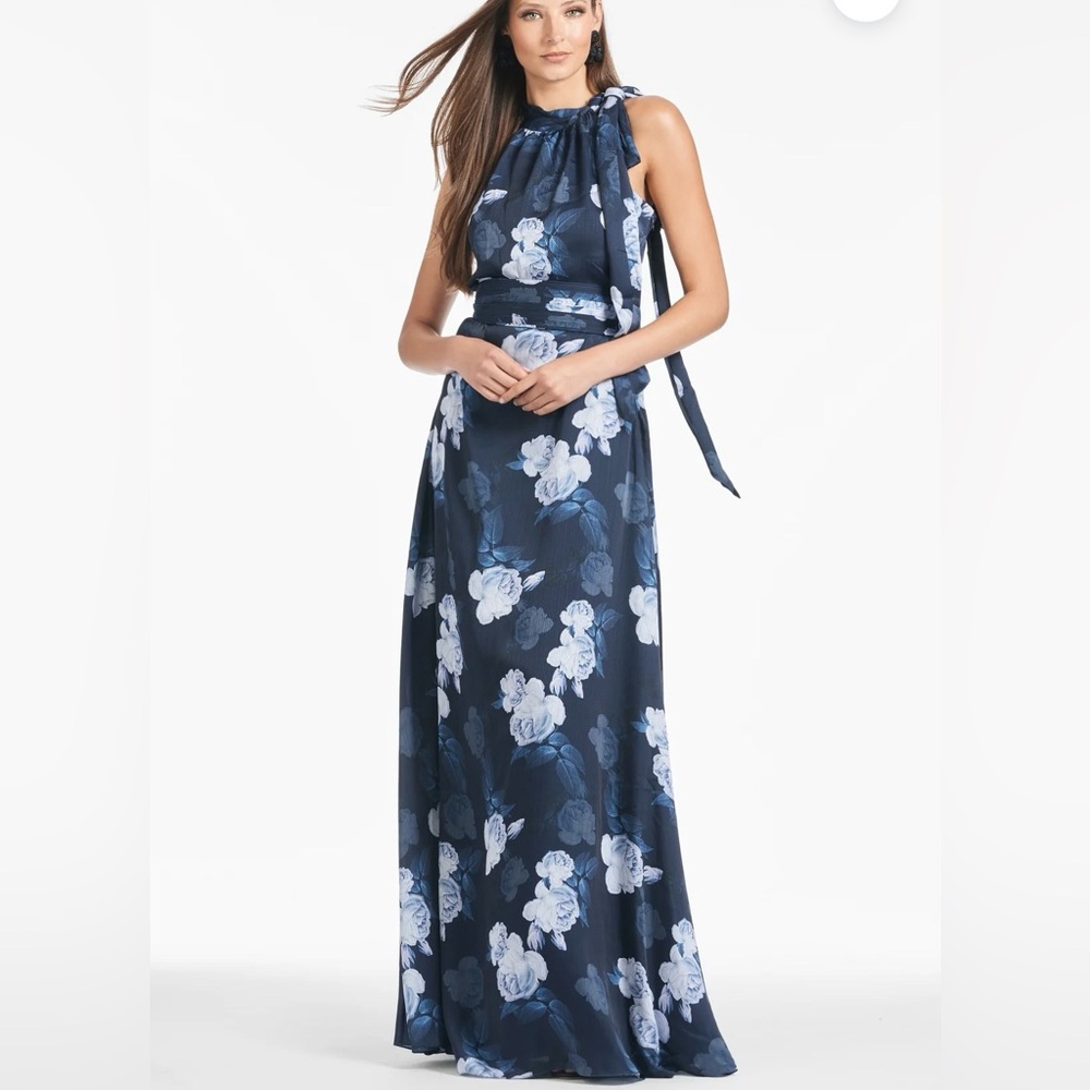 NEW Sachin & Babi Kayla Dress in Midnight Glacial Rose, size 16W